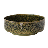 Reactive Glazed Green Bowl