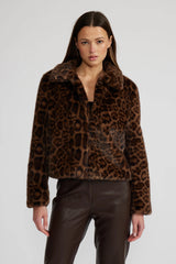 Bambi Faux Fur Leopard Jacket