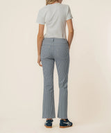 Kelsey High Rise Fab Ab - Navy - Ivory