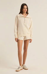 Sonata Fleece Sweatshirt - Sea Salt