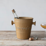 Stoneware Champagne Bucket