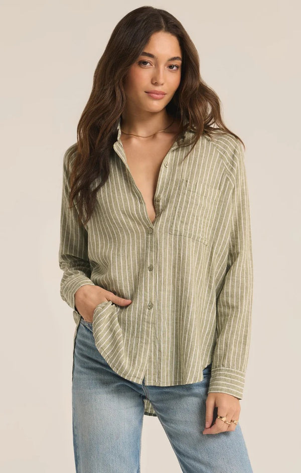 The Perfect Linen Top - Meadow