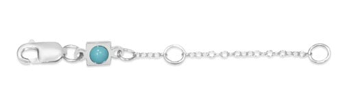 2" Necklace Extender - Silver