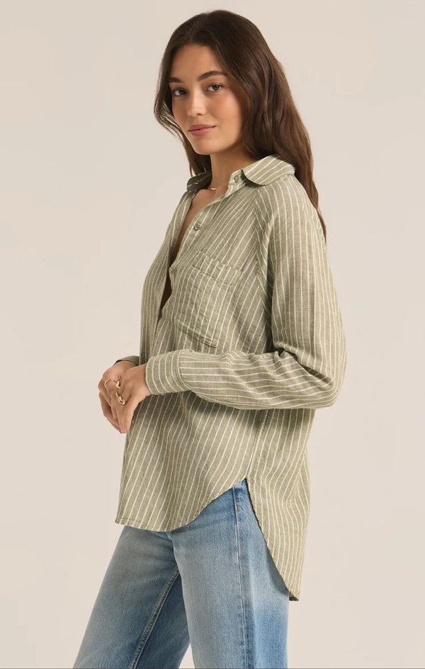 The Perfect Linen Top - Meadow