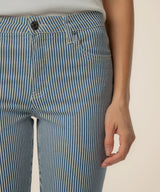 Kelsey High Rise Fab Ab - Navy - Ivory