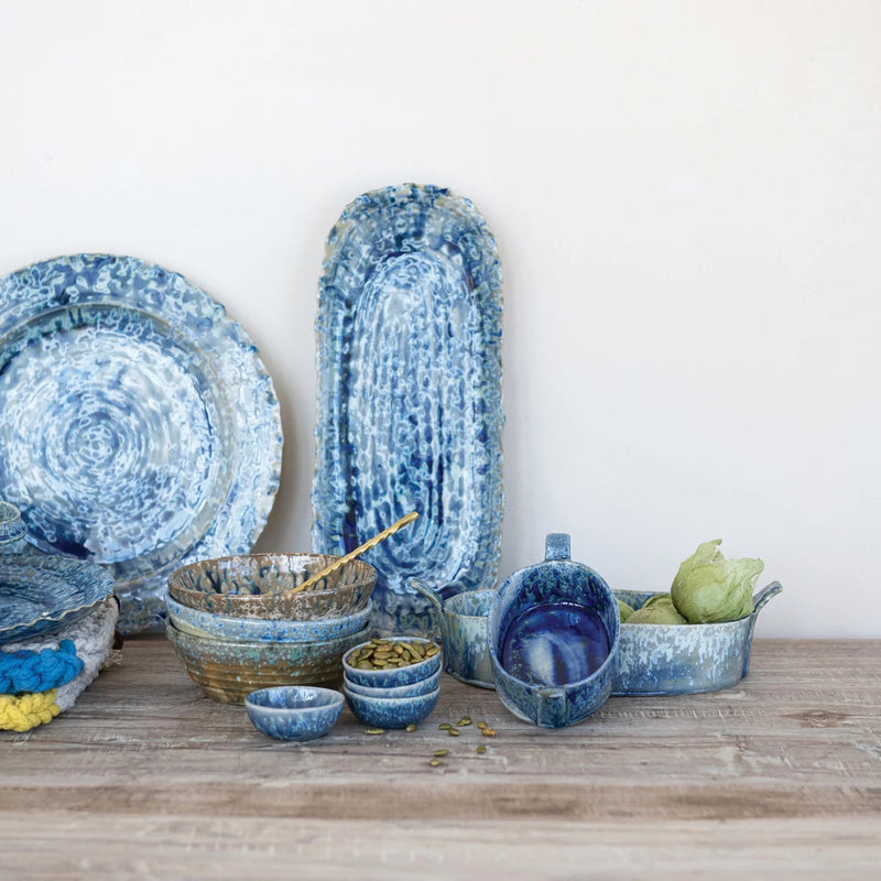 Blue Glazed Stoneware