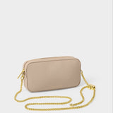 Remi Slider Chain Crossbody - Taupe