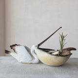 Resin Pelican Planter