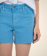 Jane High Rise Denim Shorts - Bahama Blue