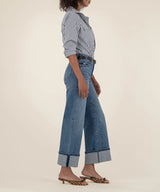 Meg High Rise Wide Leg - Incontrovertible