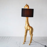 Resin Giraffe Floor Lamp