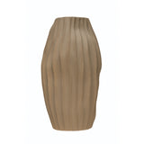 Abstract Fluted Vase - Sand Finish