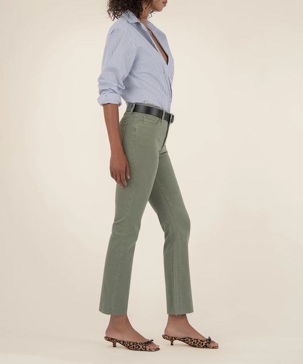 Kelsey High Rise Fab Ab Jeans - Sage