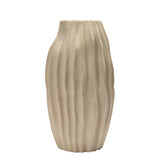 Abstract Fluted Vase - Sand Finish