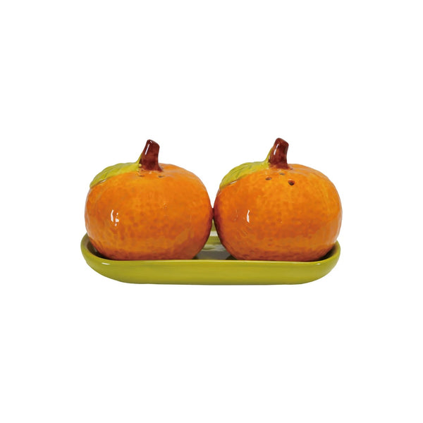 Clementine Salt + Pepper Shakers