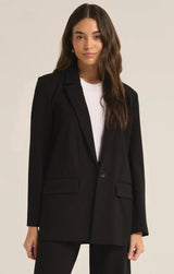 Do It All Relaxed Blazer - Black