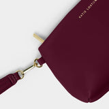 Serena Wristlet - Burgundy