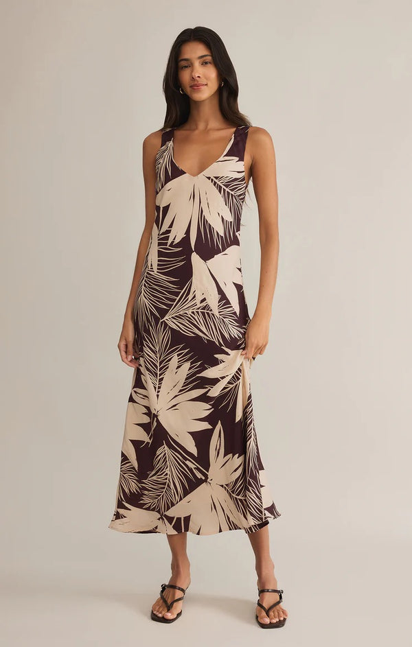 Hana Palmer Maxi Dress