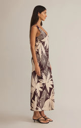 Hana Palmer Maxi Dress