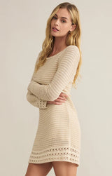 Calabria Crochet Mini Dress