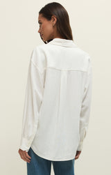 Alfie Button Up Shirt - White