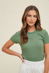 Hunter Waffle Knit Tee