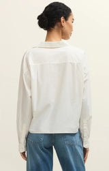 Lisette Poplin Shirt - White