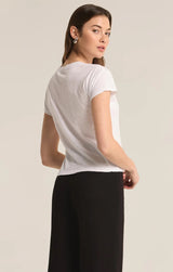 Modern Slub Tee - White