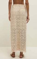 Raquel Lace Skirt - Natural