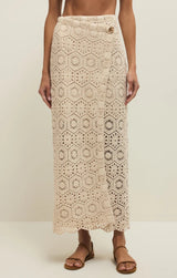 Raquel Lace Skirt - Natural