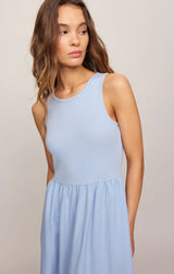 Charlotte Midi Dress - Blue Light
