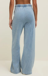 Hunter Knit Denim Pants - Ocean Air Indigo
