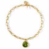 Solara Statement Necklace - Palmetto Green