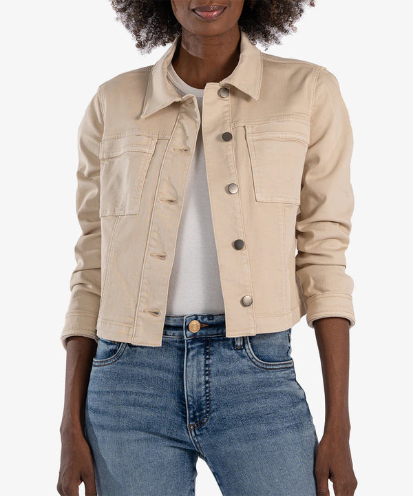 Matilda Crop Trucker Jacket