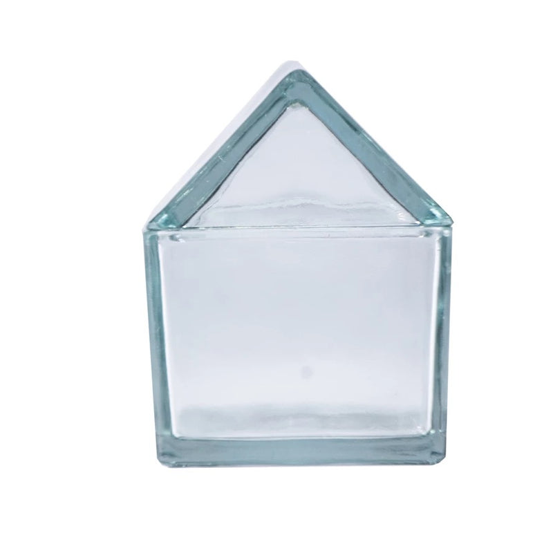 Glass House Jar
