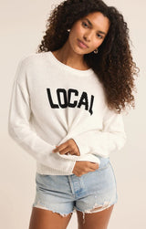 Sienna Local Sweater - White