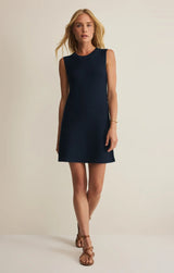 Sandbar Crochet Mini Dress - Eclipse