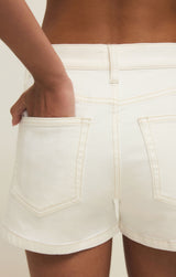 Camila High Rise A Line Short - Cloud