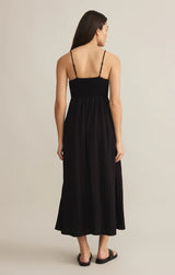 Beachside Midi Dress - Black