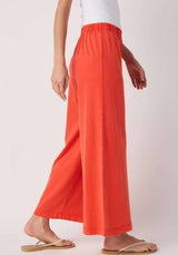 Scout Jersey Crop Flare Pant - Lychee