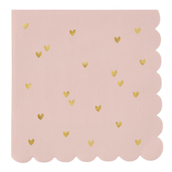 Sweet Pink Cocktail Napkins