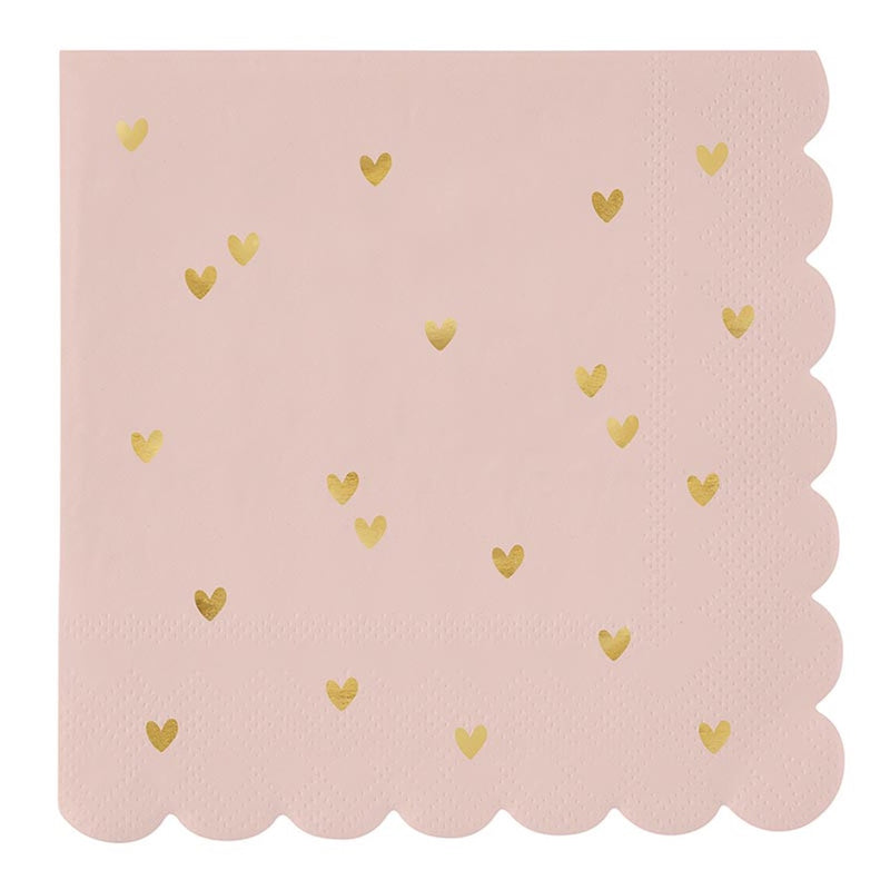 Sweet Pink Cocktail Napkins