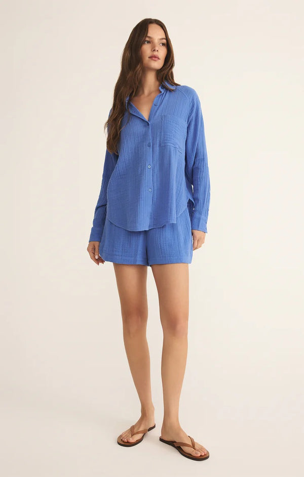 Beacon Airy Shorts - Bay Blue