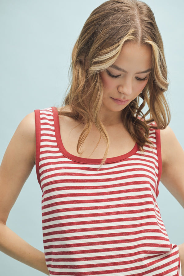 Loral Striped Tank