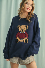 Ivy League Sweater - Navy
