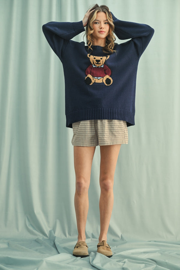 Ivy League Sweater - Navy