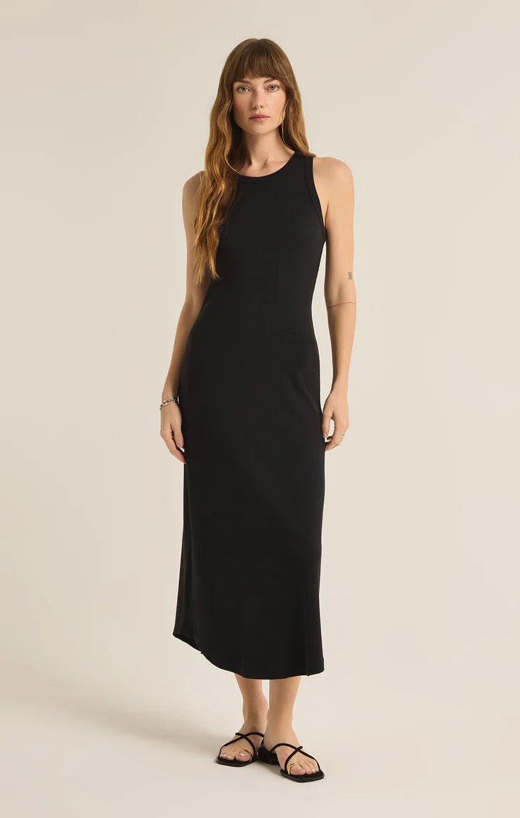 Goodwin Midi Dress Black / LG