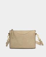 Alba Crossbody Bag - Desert Sand Suedette