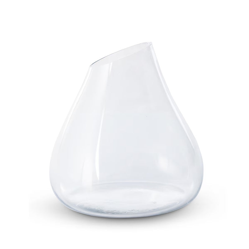 Oversized Teardrop Glass Vase