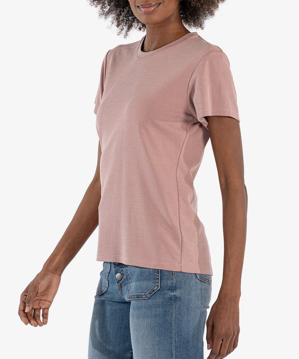 Remington Scoop Neck Tee - Mauve